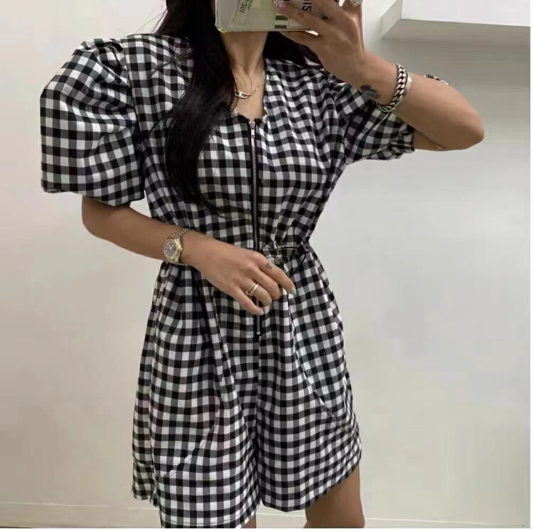 [Yulia] casual V-neck style Jumpsuit 2233-1# LSW