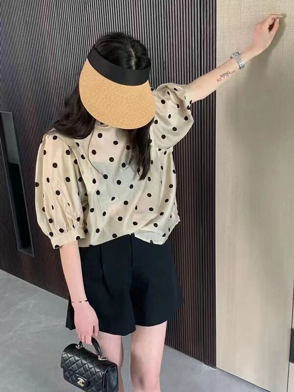 [I-D] Han Xibo point versatile Tiansi small shirt ys8180# ll