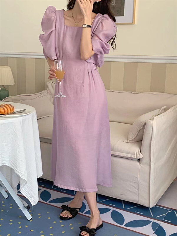 [sway] square neck lady dress (only skirts) 1228# L