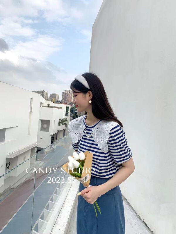 [candy] elastic waist versatile loose casual shorts ys1-8301# zjy