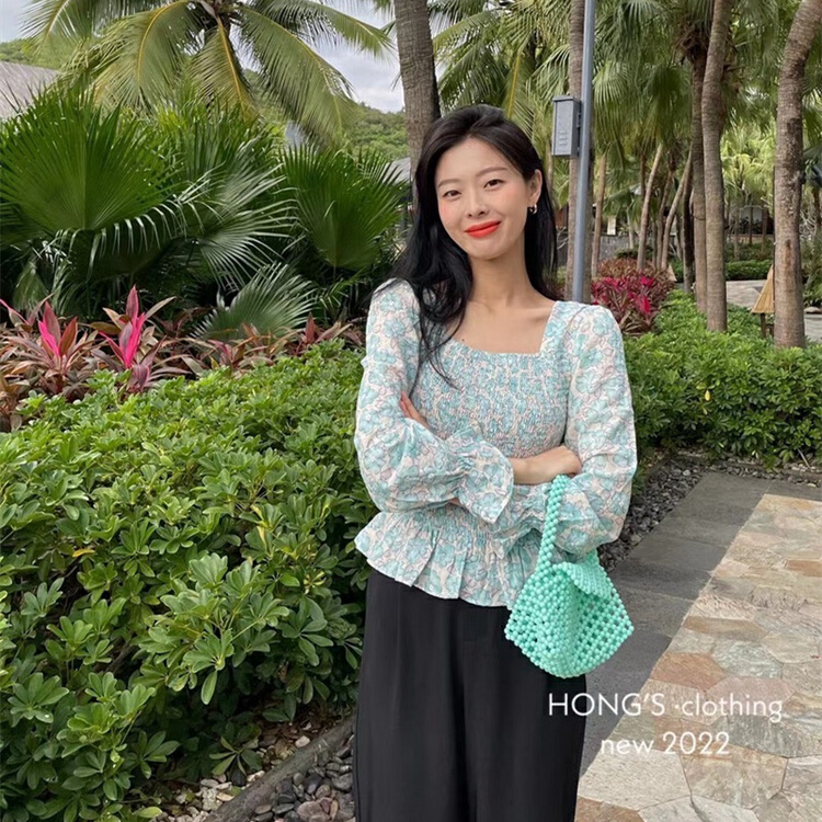 New year in early spring! [Hong's] slim and comfortable Korean style shirt 5611# ll