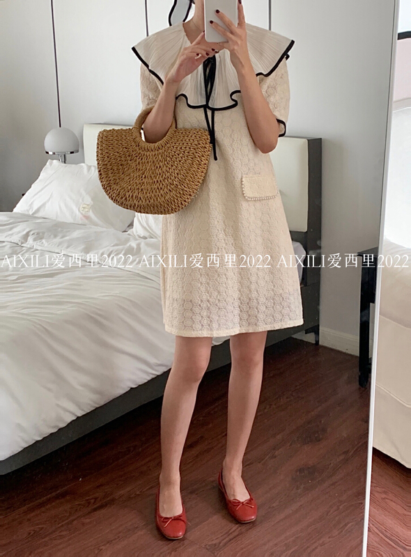 [aixili Sicily] Korean Ruffle Dress 6617# WPL