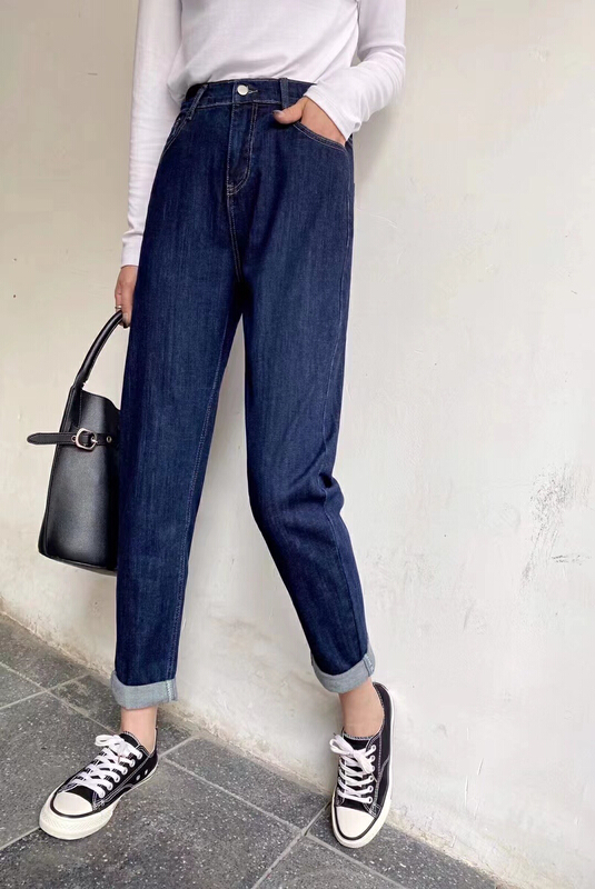 [JFT] casual and versatile skinny stretch jeans 3718 denim blue 3675 wash blue # CLS