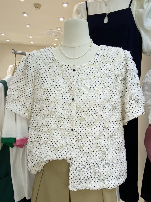 [I think] simple and versatile color matching shirt 66506# CLS
