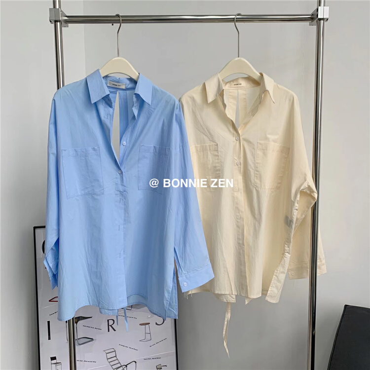 [Bonnie] back fashion design shirt 2237\xyj