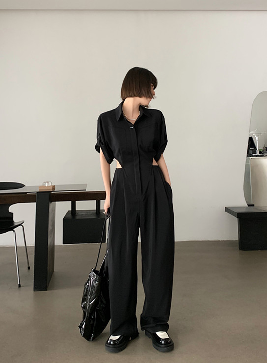 [pink Pinker] label fashion slim Jumpsuit 82366# LSL