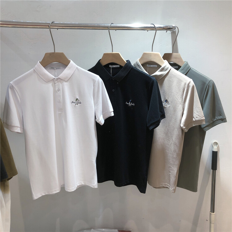 New year in early spring! [Mr. Bujue] simple and versatile embroidered polo shirt ys1-1217# ZZL