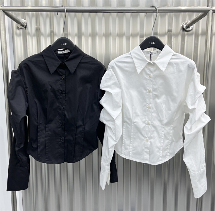New in early summer! [ICC] Korean long sleeve button up shirt 8003# WTT