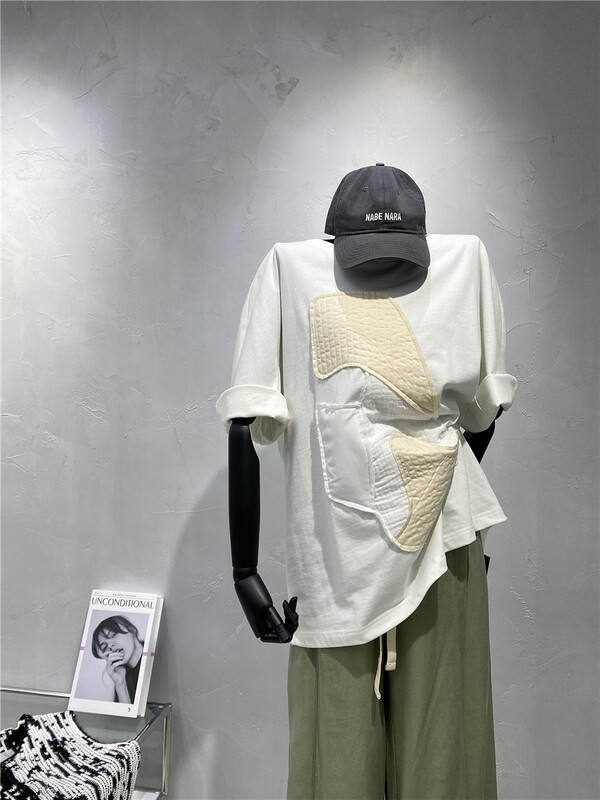 Cxdhh / new in early spring! [strict selection - planting grass and growing trees] Korean fashion gilded short sleeve T-shirt xc12-21535# JJ
