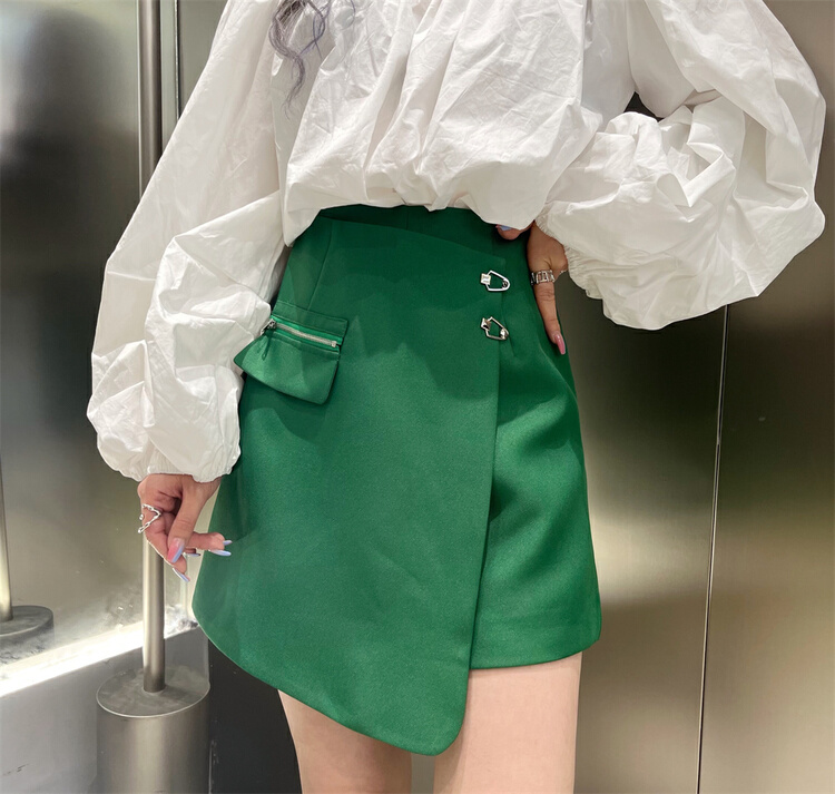 New in early summer! [Anan] irregular and versatile skirt and pants 3069# XYJ