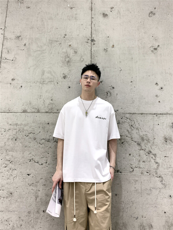 New in early summer! [Binli] round neck letter printed short sleeve T-shirt (excluding necklace) j350# ZZL
