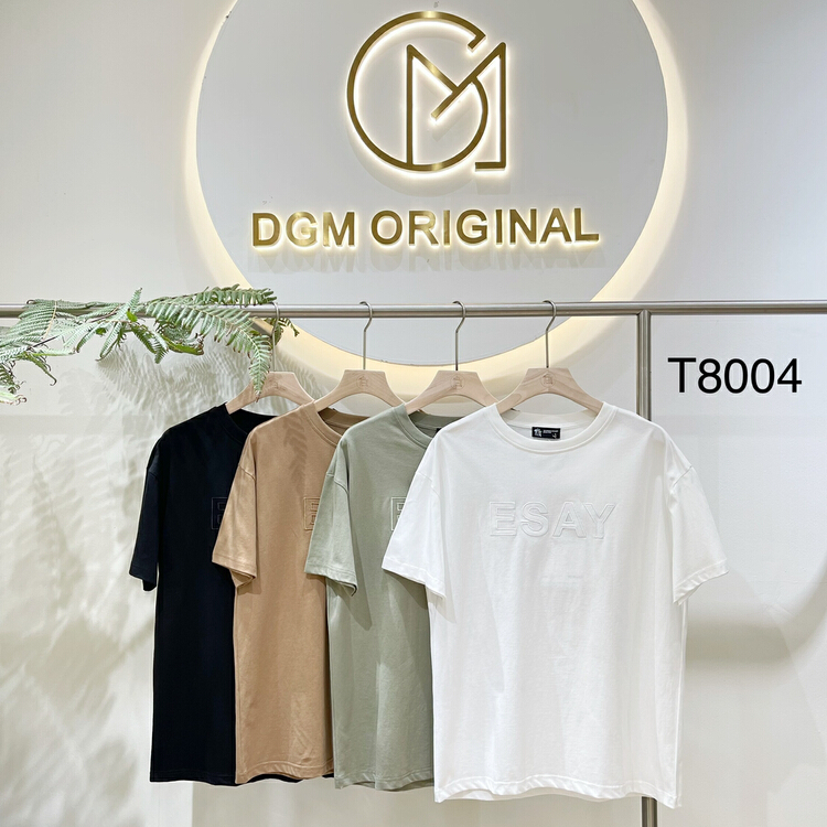 New in early summer! [DGM] letter casual breathable short sleeve T-shirt t8004# ZZL