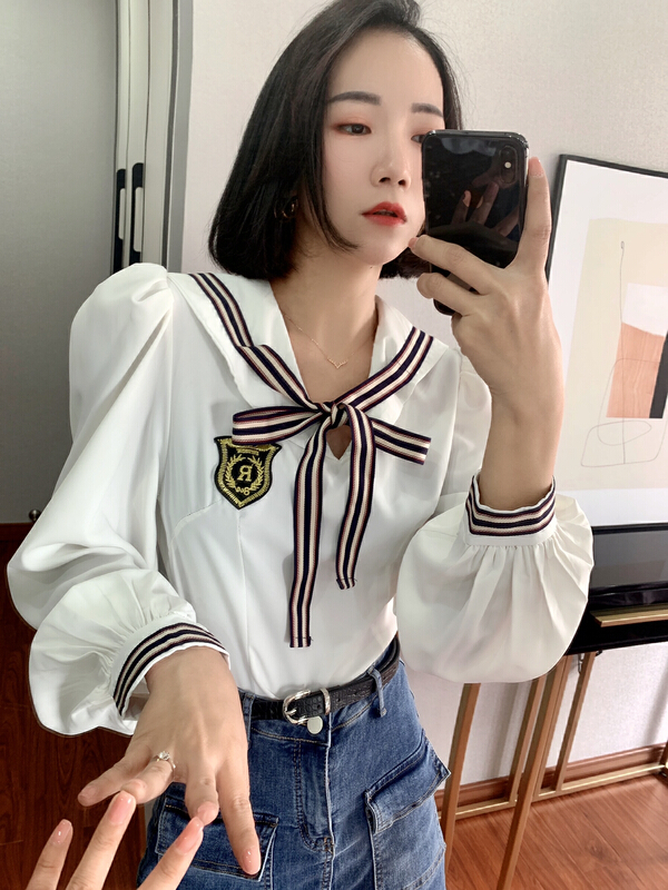 New year in early spring! [HH] Korean style versatile shirt 2223y# LSL