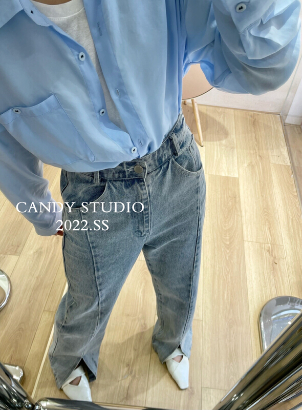 New year in early spring! [candy] Korean comfortable and versatile jeans (only pants) 8011# ll