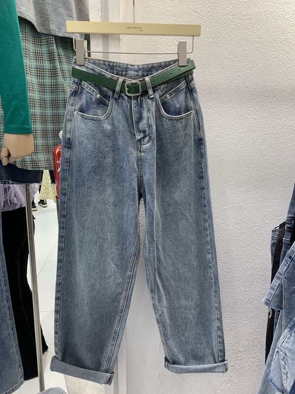 goods in stock! New year in early spring! [Xiaoyan family] vintage fashion versatile casual radish jeans (without belt) ys1-3727# XYJ