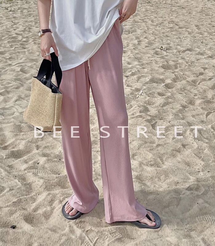 New year in early spring! [bee Street] Korean style casual pants 9118# Cl