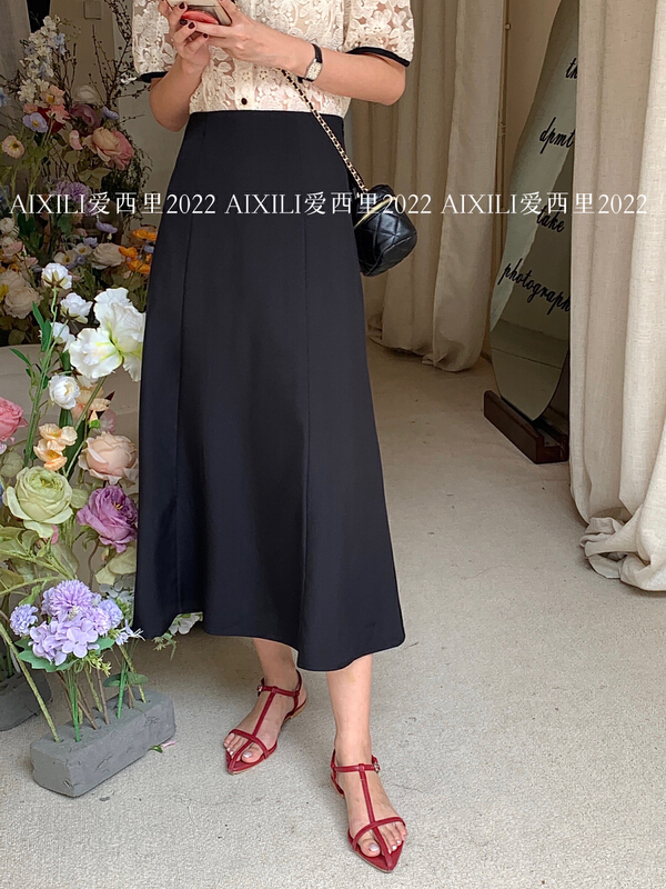 [aixili aisili] temperament lady slit skirt 6571# WPL