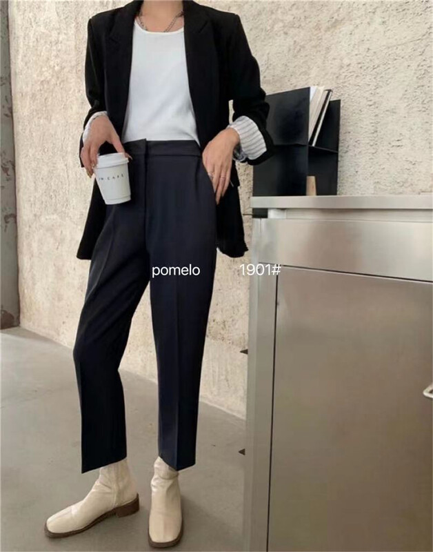 New year in early spring! [grapefruit] simple commuter pants 1901# hjy