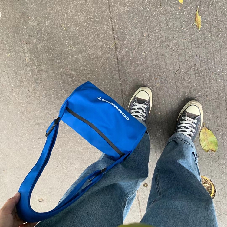 [9:00pm] fashionable letter printed messenger bag 3317# LSL
