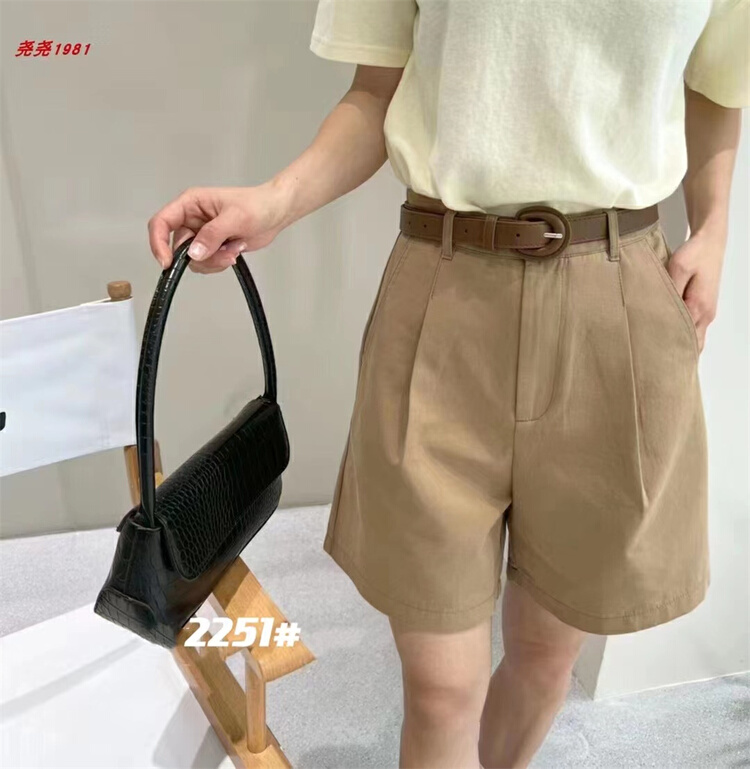 New in early summer! [6688] simple, fashionable and versatile casual shorts 2251# WPL