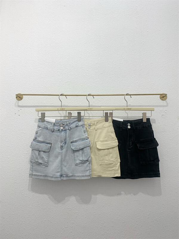 [u.she] Korean versatile fashion skirt 98073# cqw