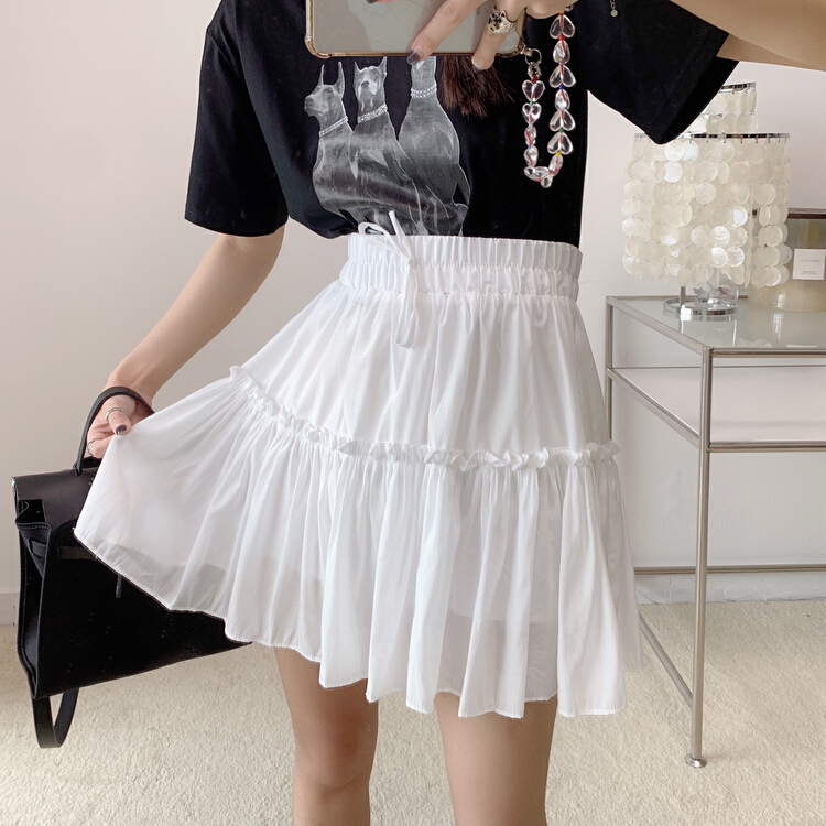 [Vanessa] versatile pleated skirt 6189# ozq