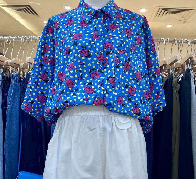 [fabric] Korean comfortable and versatile shirt (only shirts) 592089# L