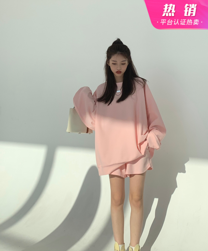 New in early summer! [11An] Korean versatile sunscreen Top + casual Shorts Set a6197# LSL