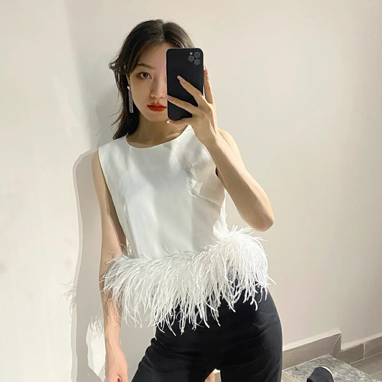[Xinran] niche design temperament shirt 0237# PCZ