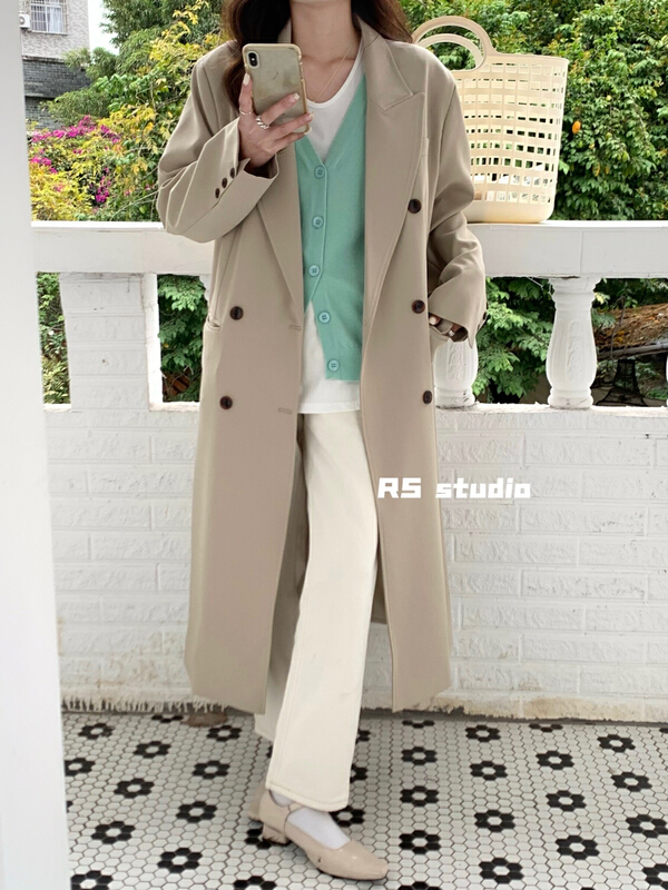 Original price 168.07! New year in early spring! [RS] fashion double row button suit dh0681# XYY
