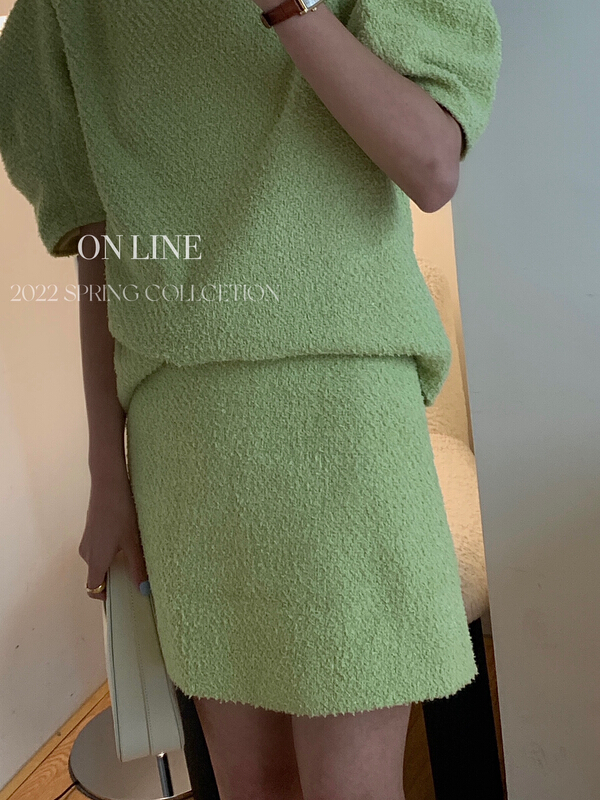 goods in stock! [on line] Korean slim skirt 6203# lwy