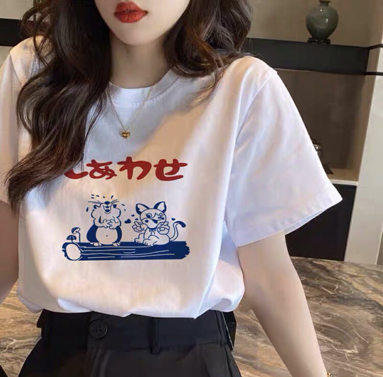 New in early summer! [ziyijia] Korean fashion versatile short sleeve T-shirt 0069# WTT