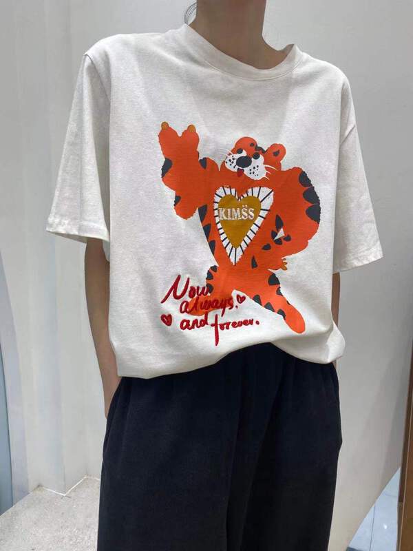 New year in early spring! [Bu class] Korean versatile fashion short sleeve T-shirt 13261# zxl