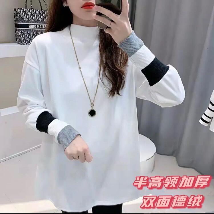 New year in early spring! [LML] simple and versatile fashion bottoming shirt 1721# ozq