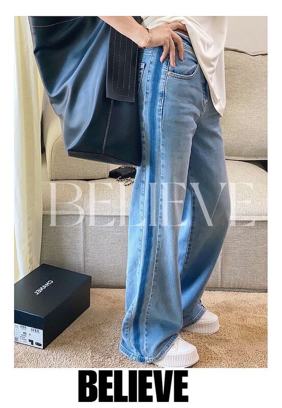 New year in early spring! [believe] Korean comfortable and versatile jeans w61050# cqw