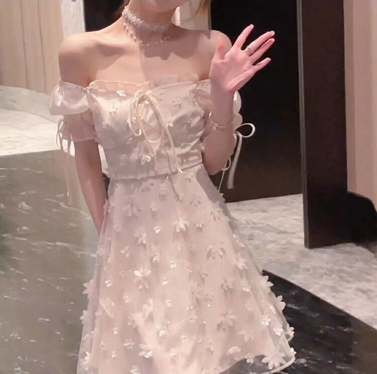 [Yingying new clothes] design sense three-dimensional flower doll dress 7413# Cl