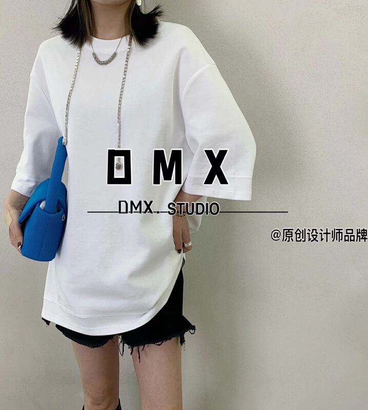 New year in early spring! [DMX] crew neck loose print short sleeve T-shirt 6758# XYY