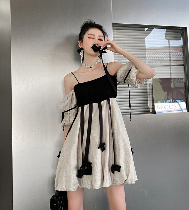 New in early summer! [Xinran] niche design sweet cool dress 692# PCZ