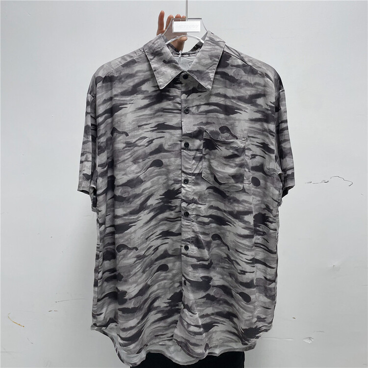 [hanzheshi] men's and women's same personalized small design shirt 2167# ZZL