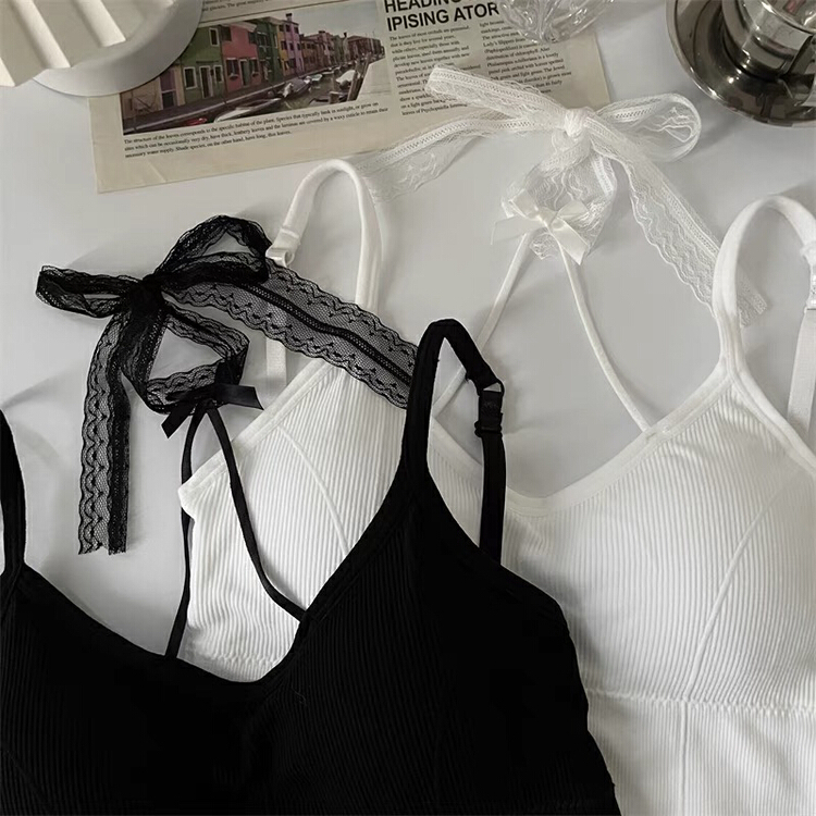 New in early summer! [Huaxi] suspender bra versatile design elastic butterfly vest / suspender 5763# PCZ
