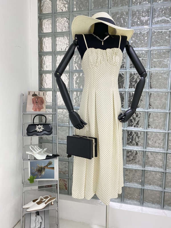 Cxdhh / new in early spring! [strict selection - planting grass and trees] suspender sexy net color dress xc22-12416-v# jhy