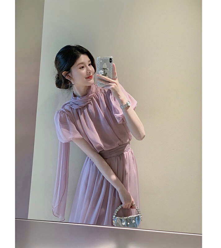 [x · h studio] temperament and Fashion Top + versatile comfortable skirt suit 3367# ozq