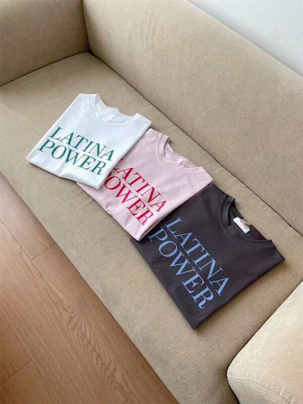 [we are young] Korean fresh letter printed short sleeve T-shirt 072# zxx
