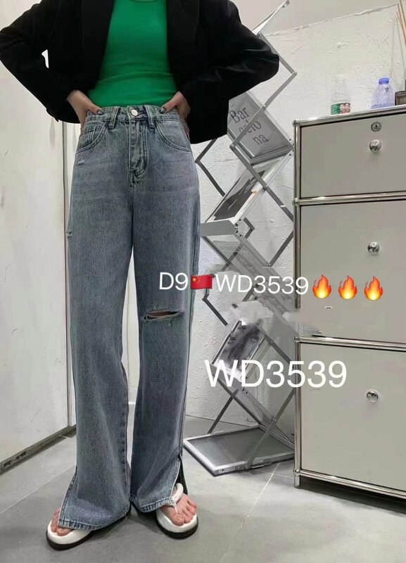 New year in early spring! [x2 square] hole fashion Korean jeans 3539# ll