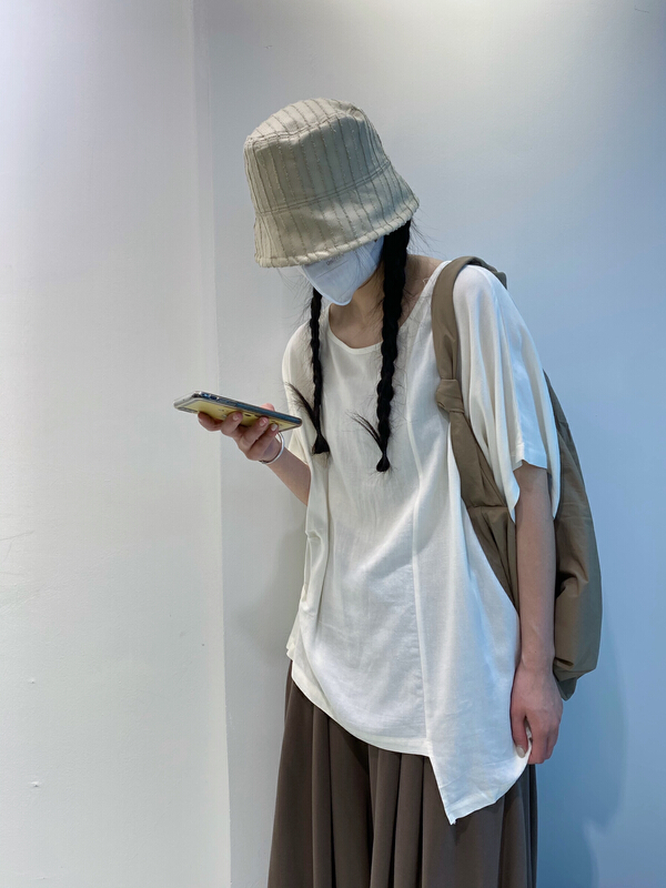 New year in early spring! [jibujianchuan] Korean classic pleated shirt 882287# L
