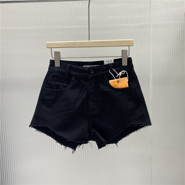[SMX] Korean casual skinny denim shorts 66795-1# XJ