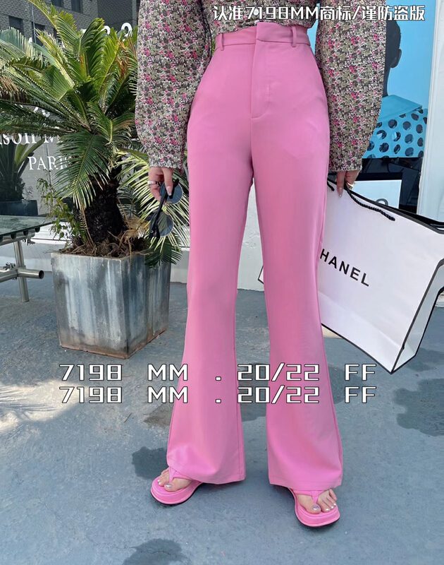 New year in early spring! [7198] Korean fashion slit trousers 1825# PCZ