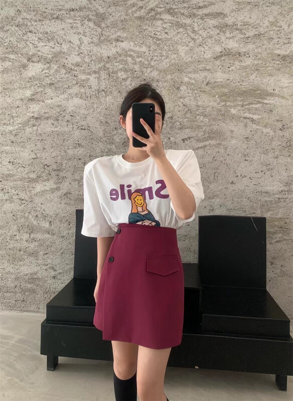 [3. Three point] personalized cartoon printing Casual Short Sleeve T-shirt 7112# cqw