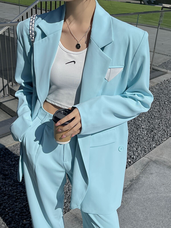 goods in stock! New year in early spring! [VT] fashionable Korean design candy color suit 8629# ozq