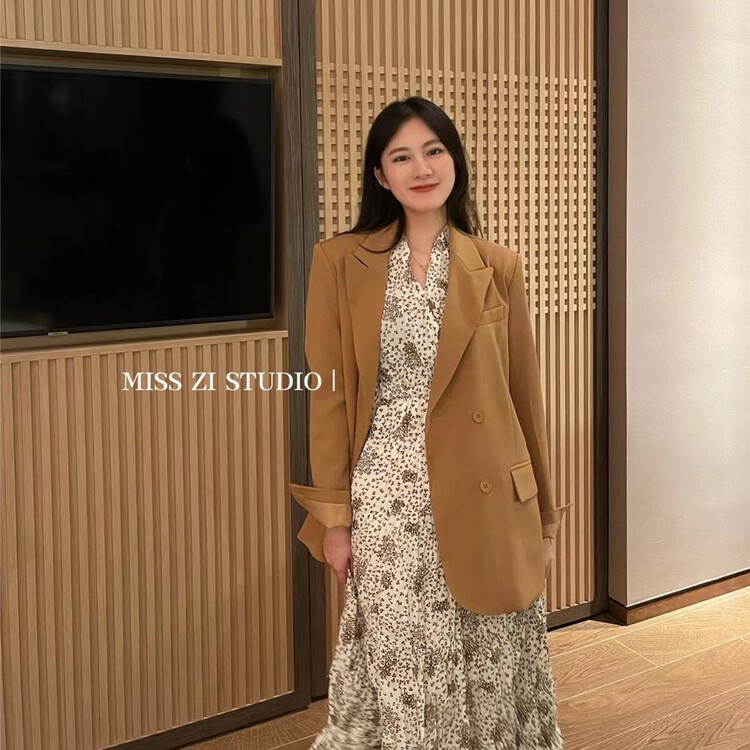 【MISS ZI】氣質質感雙排扣西裝  2268#  CQW